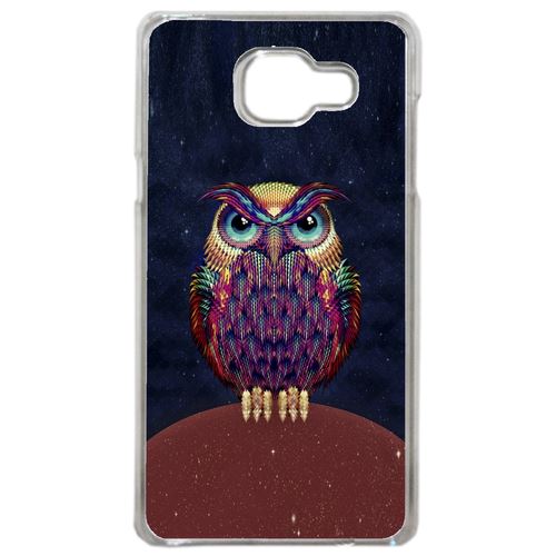 Coque Hiboux Nuit Compatible Samsung Galaxy A3 2016 Transparent