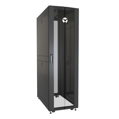 vertiv 42u server rack 600x1115mm w/sides black noir