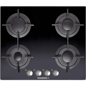 Rosieres Rgv64fm Pn Table De Cuisson Au Gaz 60 Cm Plaque Gaz Achat Prix Fnac