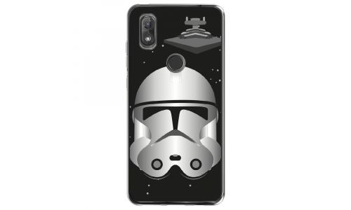 Coque souple pour Wiko View 2 avec impression Motifs clone et vaisseau spatial