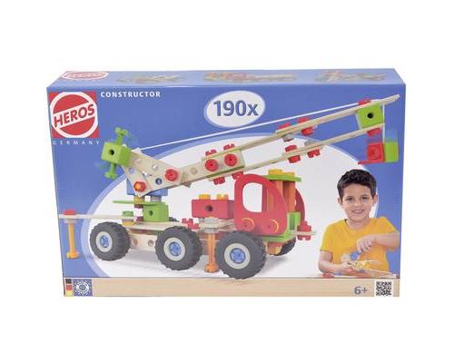 Eléments de construction Constructor Heros 100039039 Nombre de pièces: 190 Nombre de modèles: 7 à partir de 6 ans