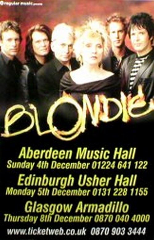 BLONDIE - 100x150 cm - AFFICHE / POSTER