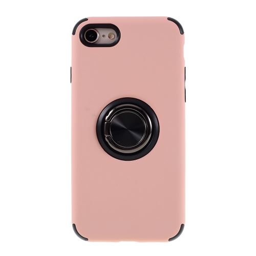 Coque en TPU avec béquille or rose pour votre Apple iPhone 8/7 4.7 pouces