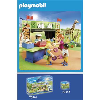 Playmobil Le parc animalier 70349 Suricates et rocher