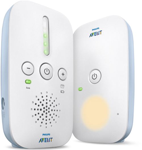 Philips Avent Scd503/26 Ecoute-bebe Dect - Bleu Clair Et Blanc