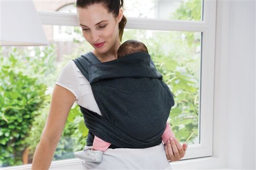 BB Taï Jacquard MOONSHADOW Porte bébé chinois BABYLONIA