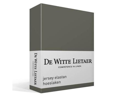 De Blancte Lietaer - Case - Drap-housse - 160 x 200/220 - h30 - Steeple Gray