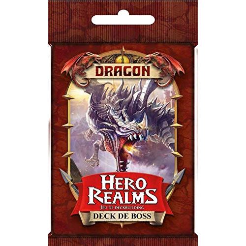 Iello Hero Realms - Deck De Boss : Dragon - Booster 30 Cartes Vf