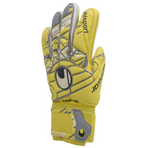 Gants gardien football Uhlsport Eliminator supersoft Jaune taille : 10.5 réf : 39273