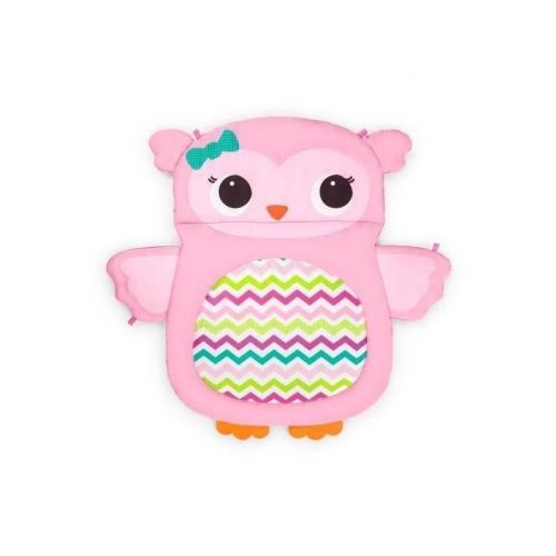 bright starts tapis d'eveil tummy time prop & play? pink