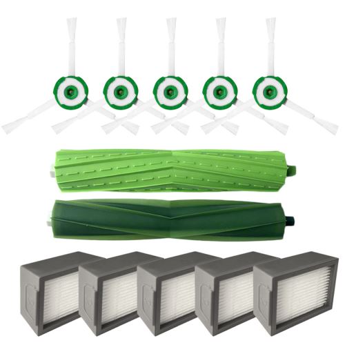 Side Brosse et filtres Hepa et pour Brosse Core i7 iRobot Roomba + Core i7 / Core i7 plus E5 E6 E7