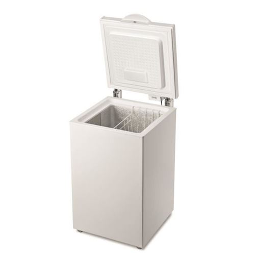 Indesit OS 1A 140 H - Congélateur coffre - pose libre - largeur : 57.3 cm - profondeur : 64.2 cm - hauteur : 86.5 cm - 133 litres - classe A+ - blanc