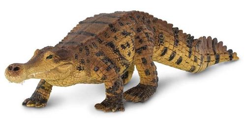 Safari protagoniste Sarcosuchus junior 26 x 6,5 x 5,5 cm marron