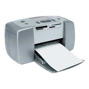 HP Photosmart 145 - Imprimante - couleur - jet d'encre - 101.6 x 165.1 mm jusqu'à 1.5 min/page (couleur) - capacité : 26 feuilles - USB