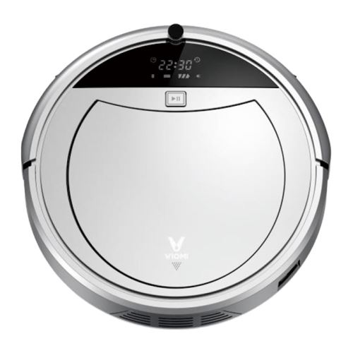 Aspirateur Robot XIAOMI Viomi VXRS01 2-en-1 1200Pa 350ml Boîte à Poussière, Argent