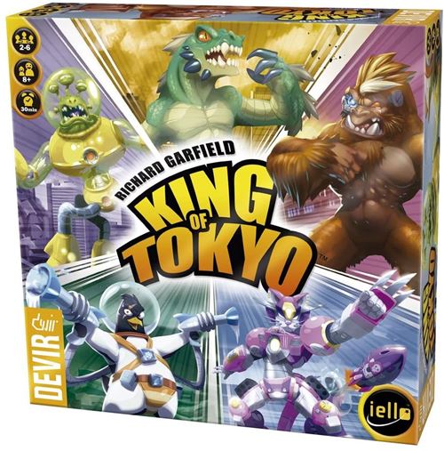 Devir King of Tokyo édition en Espagnol 2016 (BGHKOT)