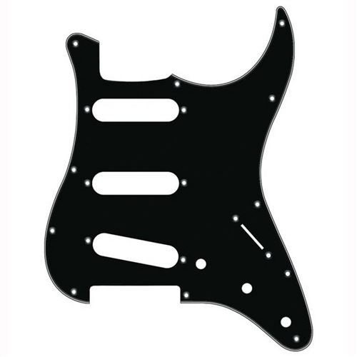 Fender Noir Plaque De Protection Pour Stratocaster 3 Plis - Image 1