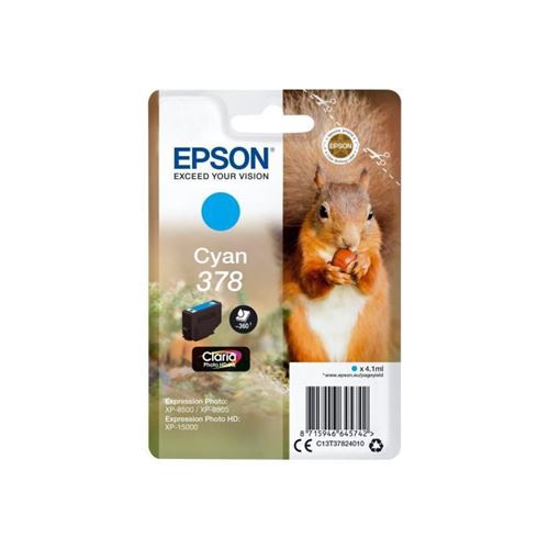 Cartouche Imprimante Epson C 13 T 37824010