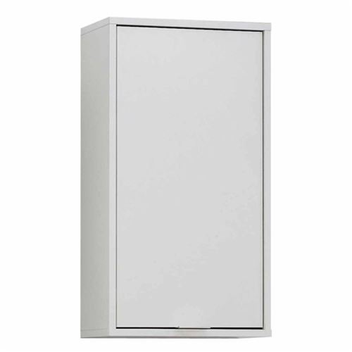 FMD Armoire de salle de bains murale 36,8x17,1x67,3 cm blanc