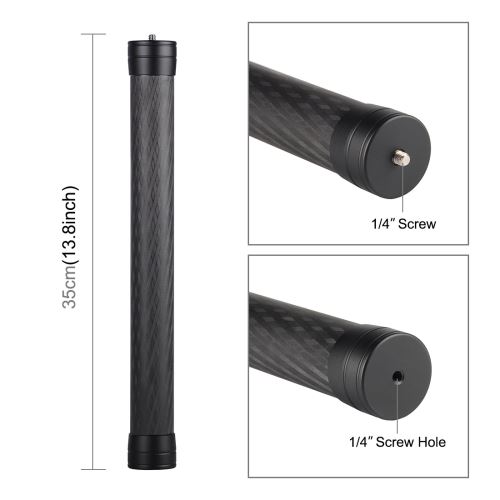 Monopode Photo Aluminium 42,5 Pouces - 5 Sections Réglables - Charge 5kg - Parfait Pour Voyages