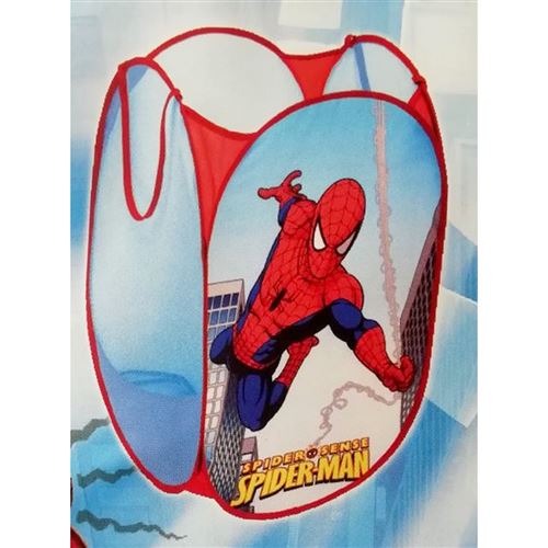 Rangement Spiderman Pop Up pliant jouet peluche bac à linge panier - guizmax