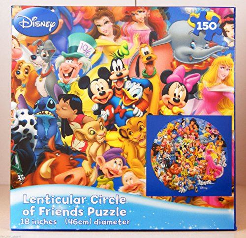Lenticular Circle of Friends Puzzle, 150 piece