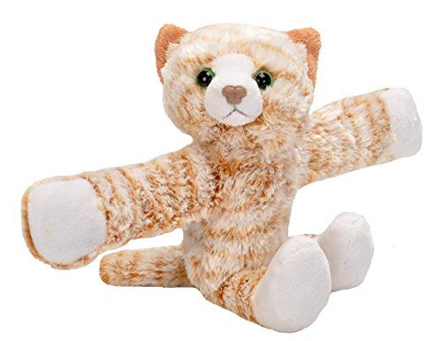 Jouet en peluche chat république Wild Republic Huggers, Bracelet gifle, Peluche, Jouets pour enfants, 20 cm