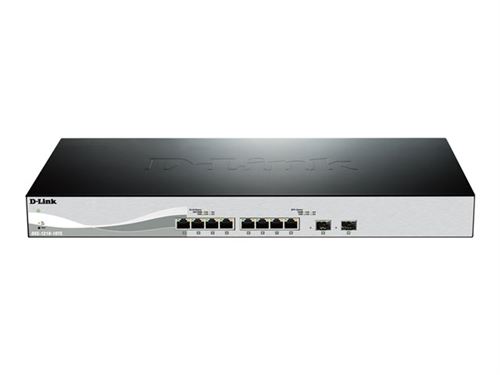 D-Link DXS-1210-10TS - commutateur - 8 ports - Géré - Montable sur rack