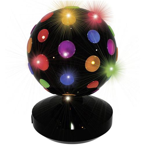 Jeu De Lumière Boule Tournante - Boule Disco Led Dj Lumineuse Rotative