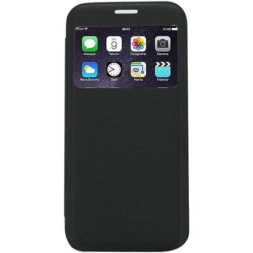 MOOOV Etui folio S-View iPhone 5/5S/SE - Noir 685816