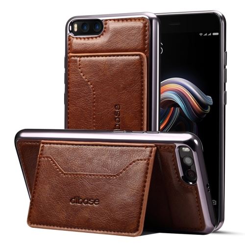 Xiaomi Redmi Note 3 Housse Etui Cuir PU Electroplating Café ALS55394