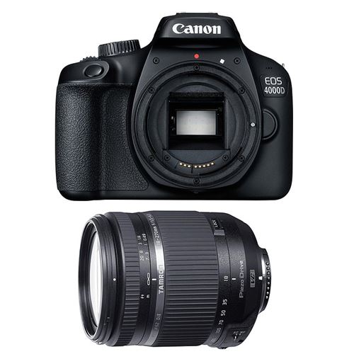 CANON eos 4000d + tamron 18-270 vc pzd