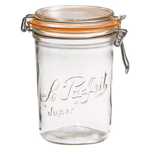 Le Parfait Verre Transparent Pack De 6 Terrines 1 L - Transparent - Verre