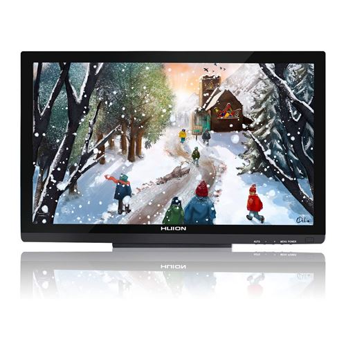 Huion® GT-220 Dessin Graphique Moniteur 21.5'' avec Stylet, Résolution Full HD (Noir)