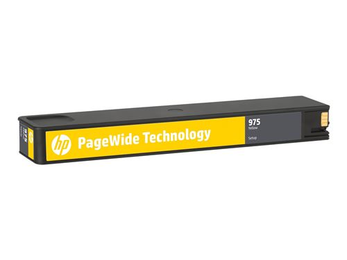 HP 973X - à rendement élevé - jaune - originale - PageWide - cartouche d'encre