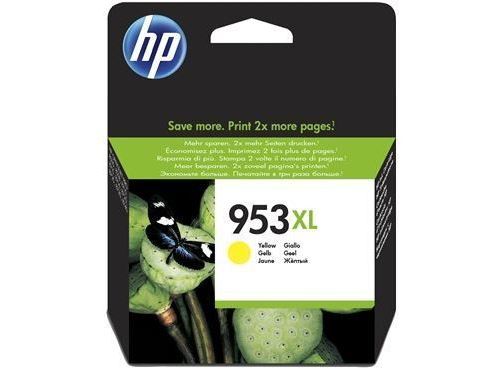 Hp Noir 953XL Cartouche D'encre Jaune Grande Capacité Authentique (F6u18ae) Pour Officejet Pro 8710/8 - Neuf - Image 5