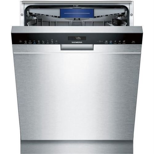 Siemens iQ500 SN458S02ME - Lave-vaisselle - intégrable - Niche - largeur : 60 cm - profondeur : 55 cm - hauteur : 81.5 cm - acier inoxydable