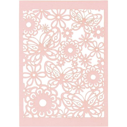 Creotime patron carton 10,5 x 14,8 cm 10 pièces rose