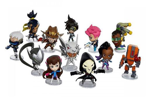 Cute But Deadly Serie 3 Overwatch 1 Mini Figurine 7cm Vendu En Au Hasard