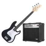Rocktile Groovers Pack - Set Basse Électrique Débutant | Ampli 15W + Housse