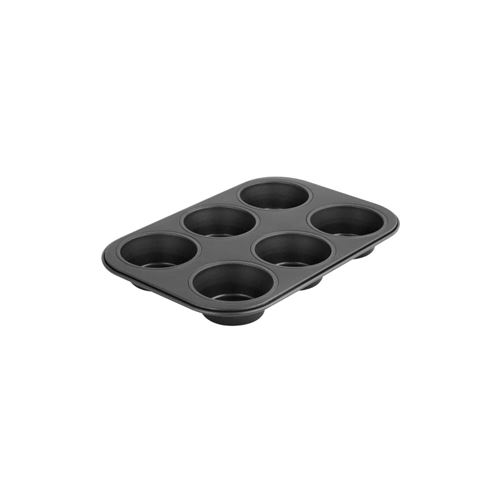 Moule à muffins 6 empreintes 28 x 19 cm Zenker Metallic