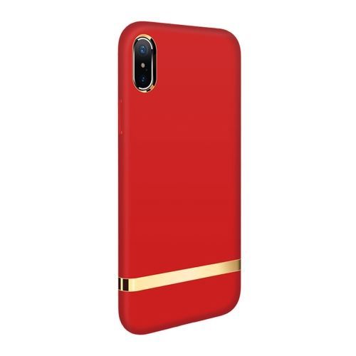 Iphone X / Xs Coque Protection Plastique Combinaison Rouge Als80653