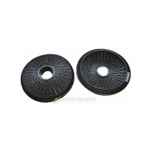 Filtres charbon x2 , 190x41mm pour hotte arthur martin electrolux faure