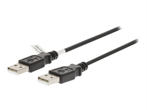 Valueline VLCT60000B10 Câble USB 2.0 A Mâle - A Mâle 1,00 M Noir