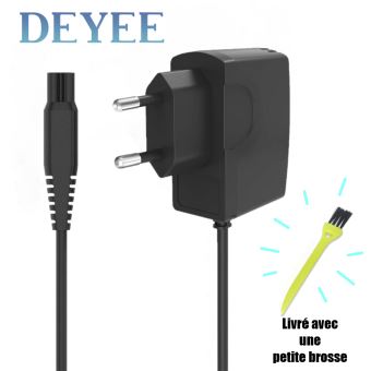 zhiwenCZW Adaptateur de Cordon d'alimentation de Rasoir pour Chargeur