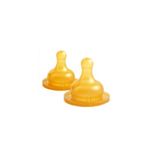 SUAVINEX-2 tetines bout rond latex 3 vitesses 0+