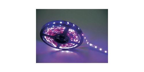 Bandeau LED Lumihome sortie de lumière réglable couleurs diverses 1 l'ens.