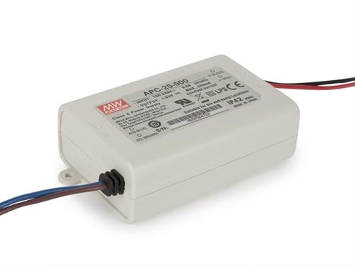 Constant current led driver - single output - 500 ma - 25 w velleman apc-25-500