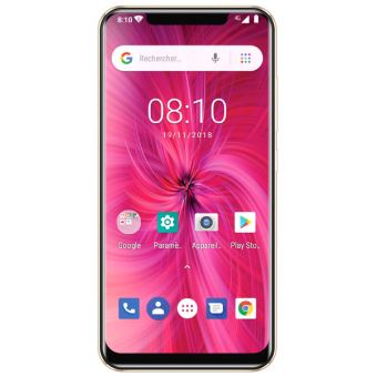 Konrow Easy 62 - Android 8.1 - 4G - Écran 6.2'' - Double Sim - 16Go, 1Go RAM - Or - 1
