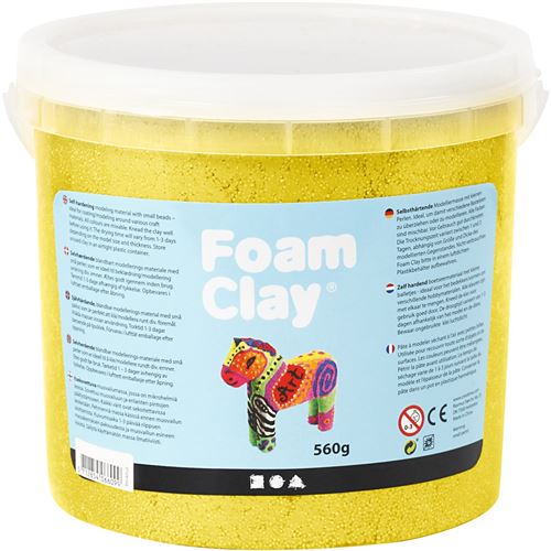 Foam Clay Foam Clay jaune métallique 560 grammes